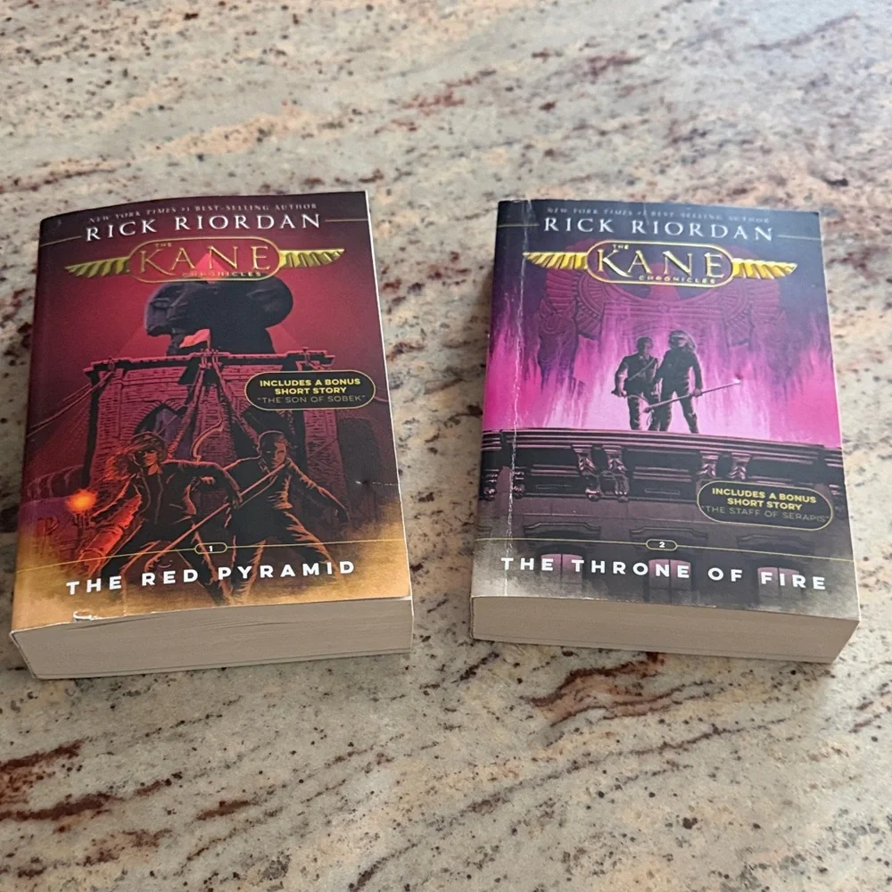 Rick Riordan Kane Chronicles Book Set - Picture 1 of 4